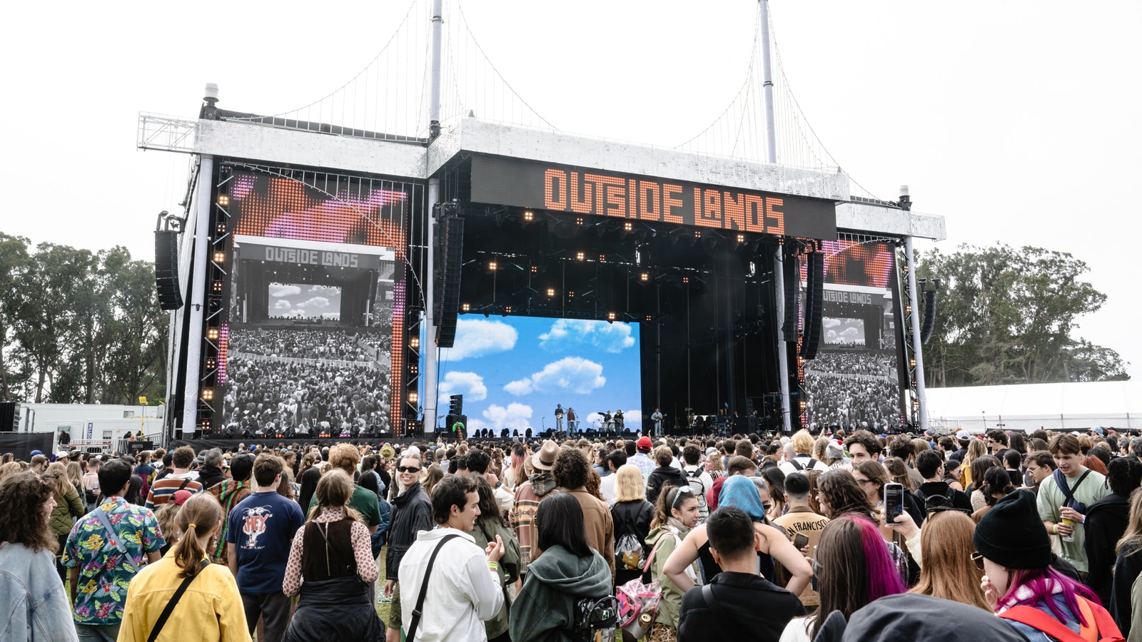  Lands End Stage at Outside Lands Music Festival in San Francisco, CA