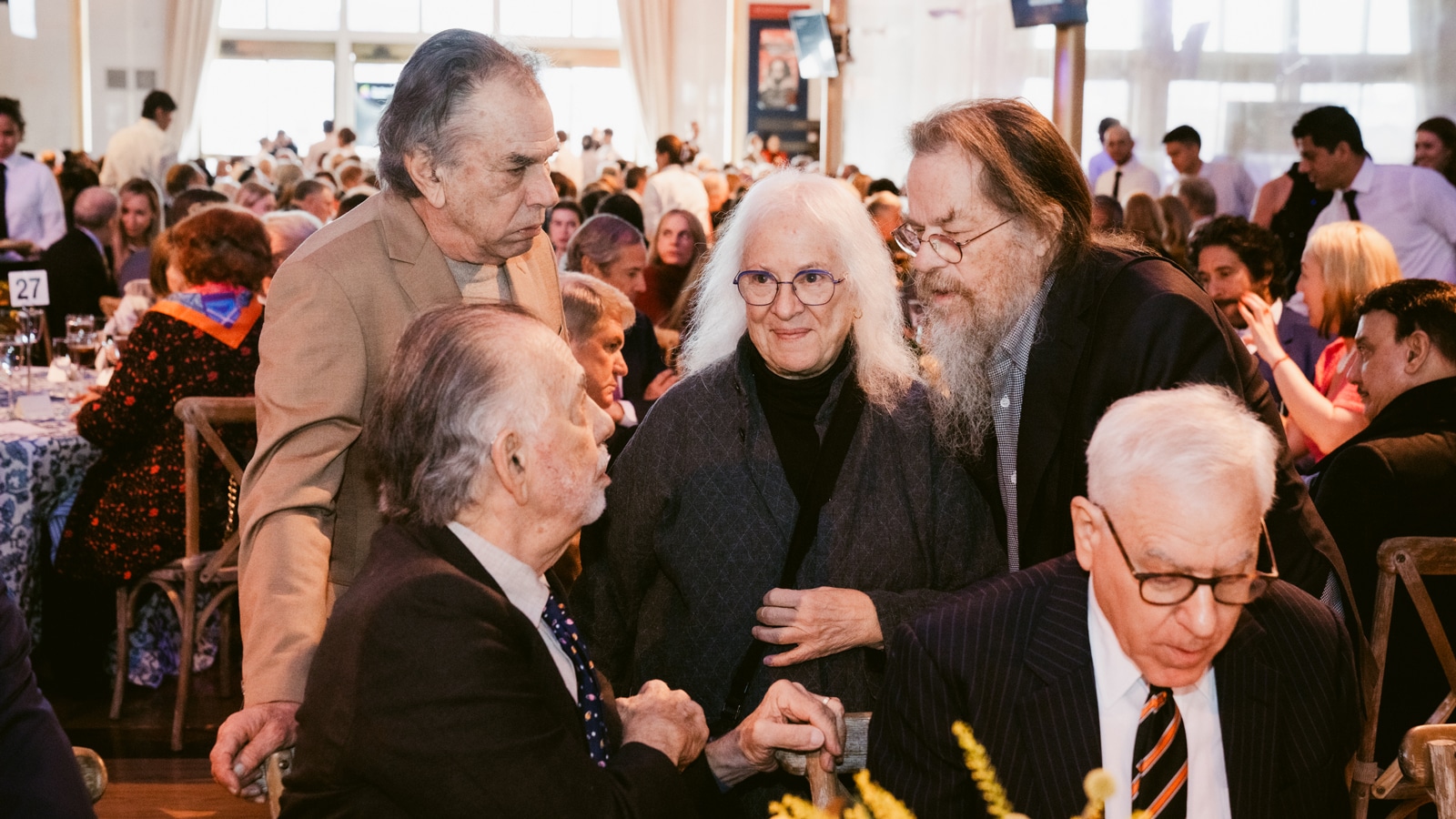 (L-R): Mickey Hart, Francis Ford Coppola, Helen Meyer, John Meyer