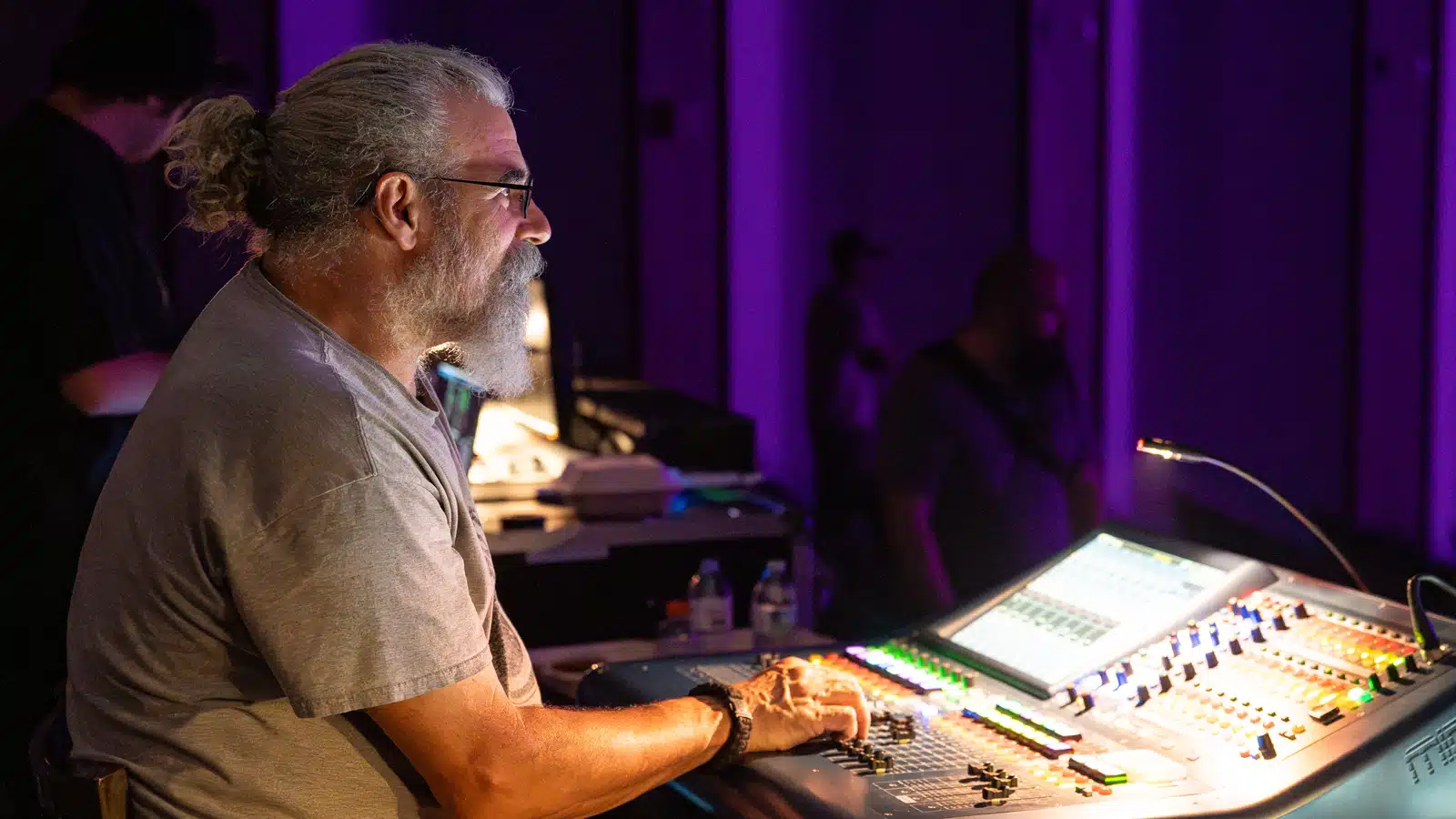 Steve Young, FOH engineer for moe., at Daze Between New Orleans 2025