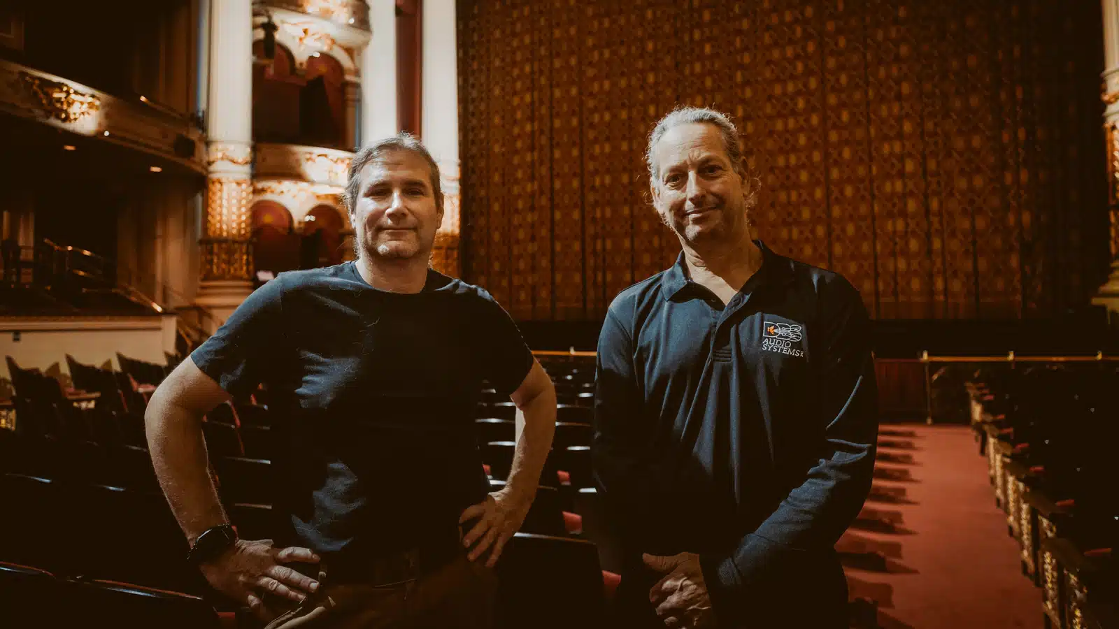 (L-R): Vice President Michael Shoulson and President Dave Brotman of DBS Audio Systems